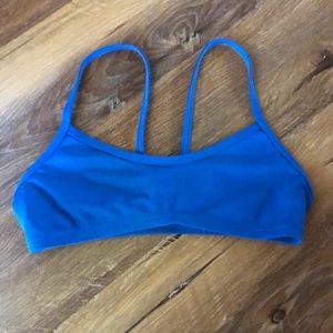 Jolyn Fixed Back Top- Deep Sea Blue